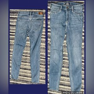 Hollister high rise straight legged jeans size 5R